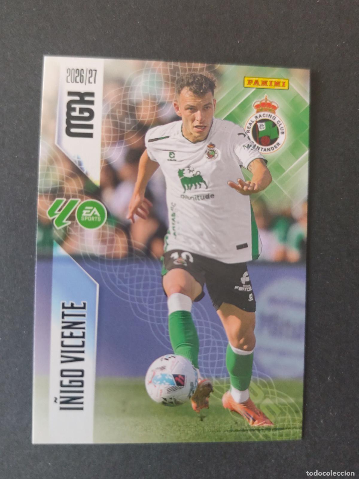 Figurine di Calcio: 288 &Iacute;&Ntilde;IGO VICENTE RACING SANTANDER MEGACRACKS 2026 2027 26 27