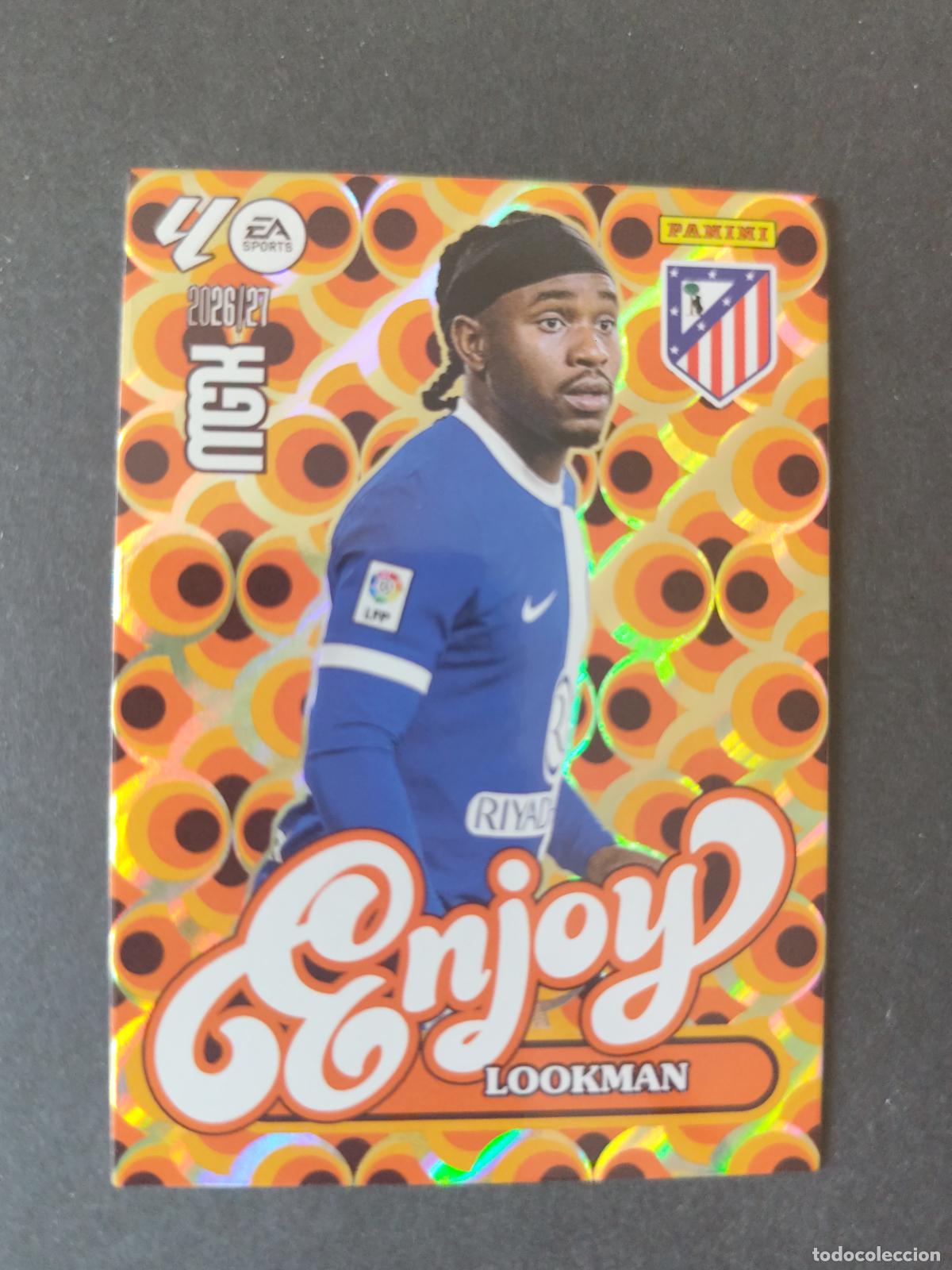 Figurine di Calcio: 385 LOOKMAN ATL&Eacute;TICO MADRID ENJOY MEGACRACKS 2026 2027 26 27
