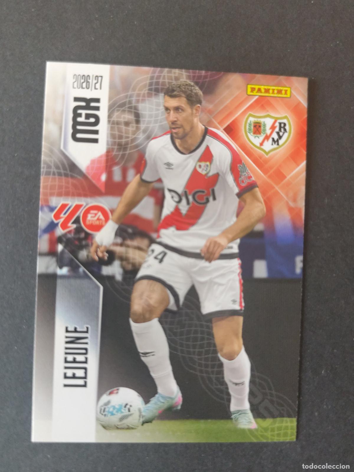 Figurine di Calcio: 294 LEJEUNE RAYO VALLECANO MEGACRACKS 2026 2027 26 27