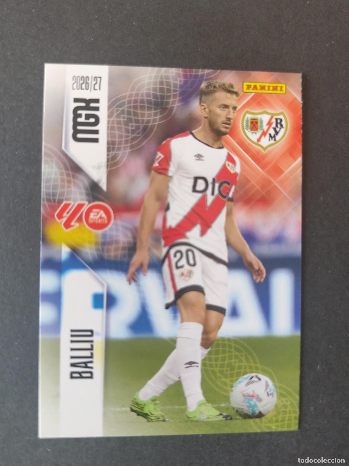 Figurine di Calcio: 293 BALLIU RAYO VALLECANO MEGACRACKS 2026 2027 26 27