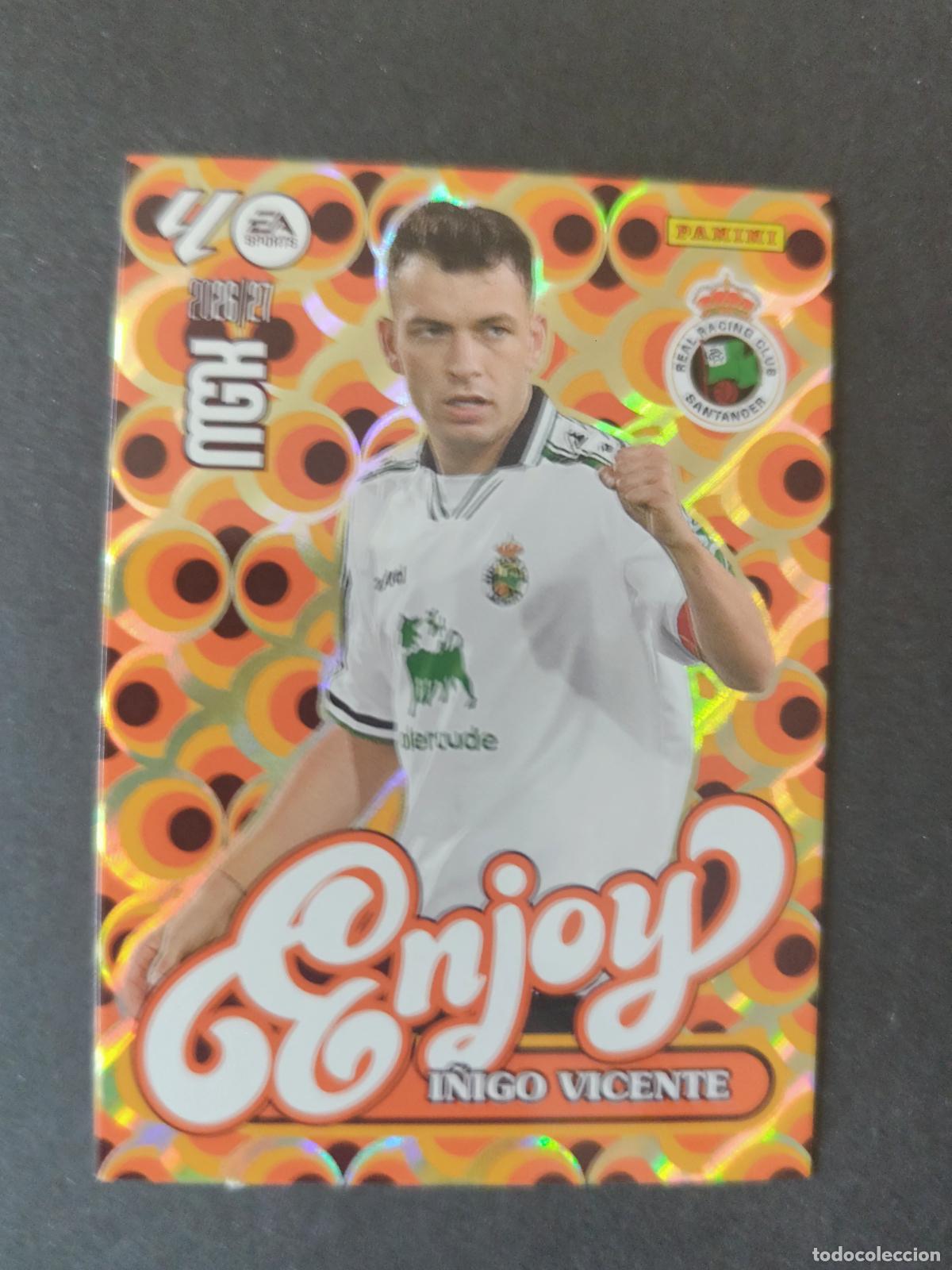 Figurine di Calcio: 383 I&Ntilde;IGO VICENTE RACING SANTANDER ENJOY MEGACRACKS 2026 2027 26 27