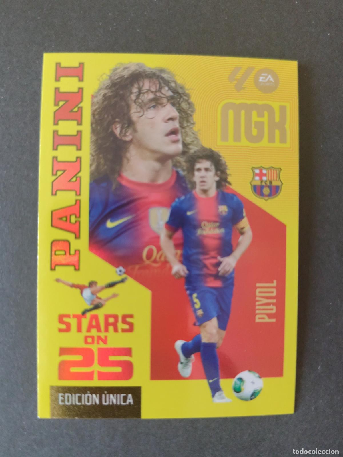 Figurine di Calcio: 429 PUYOL BARCELONA STARS ON 25 EDICI&Oacute;N &Uacute;NICA MEGACRACKS 2026 2027 26 27
