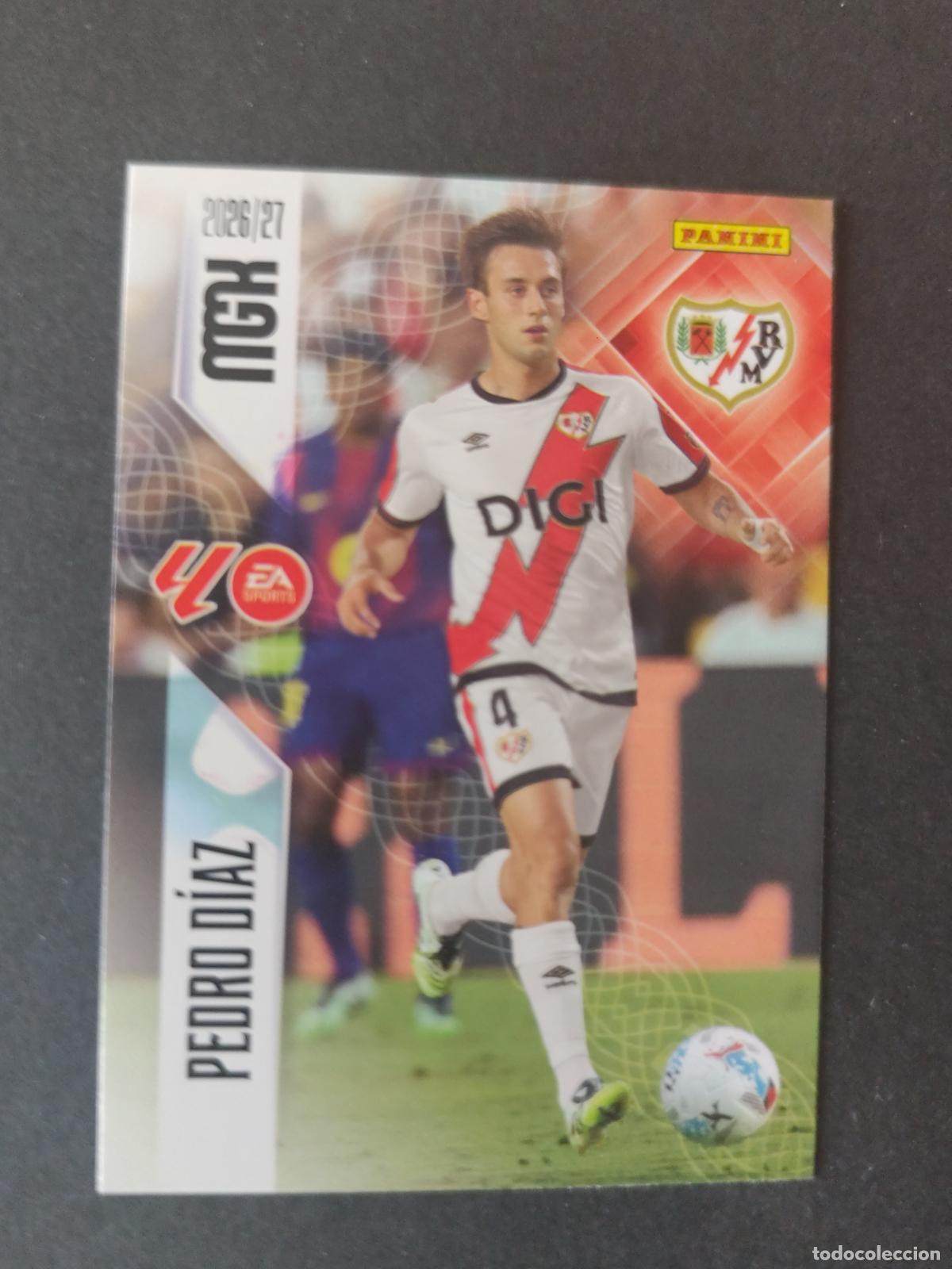 Figurine di Calcio: 298 PEDRO D&Iacute;AZ RAYO VALLECANO MEGACRACKS 2026 2027 26 27