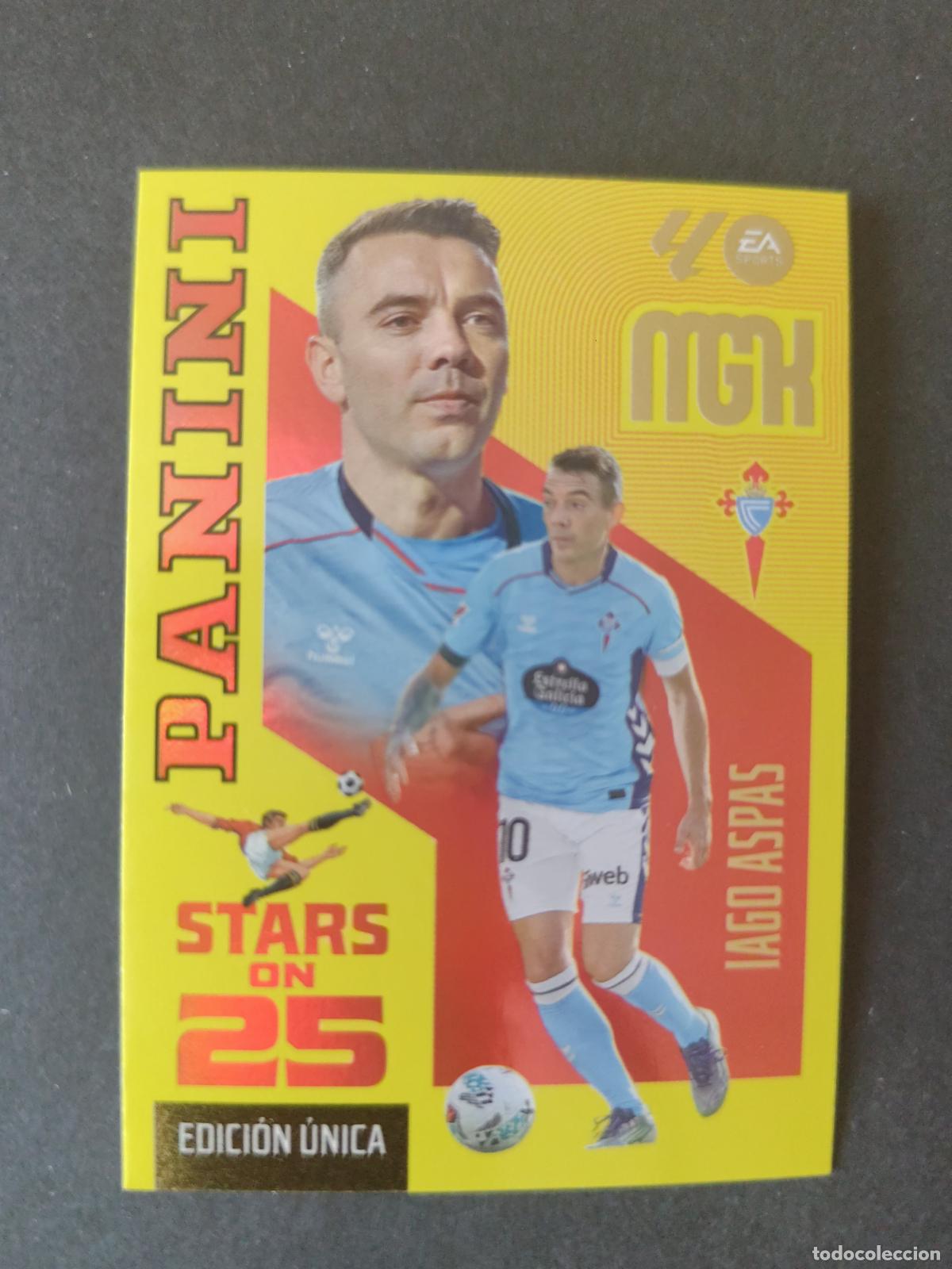 Figurine di Calcio: 444 IAGO ASPAS CELTA VIGO STARS ON 25 EDICI&Oacute;N &Uacute;NICA MEGACRACKS 2026 2027 26 27