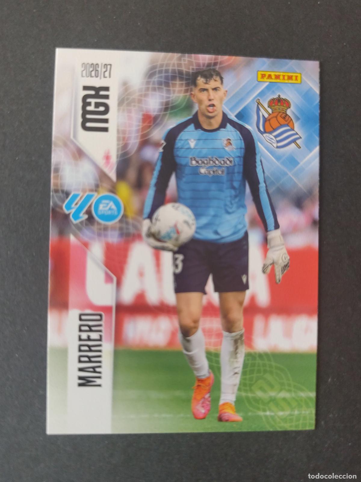 Fu&szlig;ball-Sticker: 309 MARRERO REAL SOCIEDAD MEGACRACKS 2026 2027 26 27