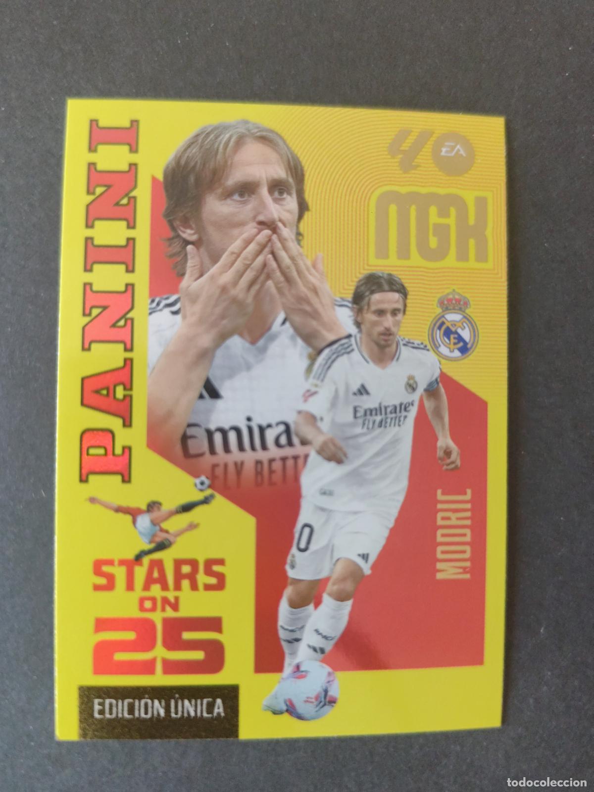 Cromos de Futebol: 445 MODRIC REAL MADRID STARS ON 25 EDICI&Oacute;N &Uacute;NICA MEGACRACKS 2026 2027 26 27