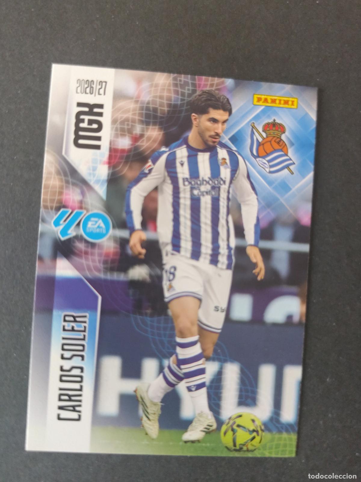Cromos de Futebol: 319 CARLOS SOLER REAL SOCIEDAD MEGACRACKS 2026 2027 26 27