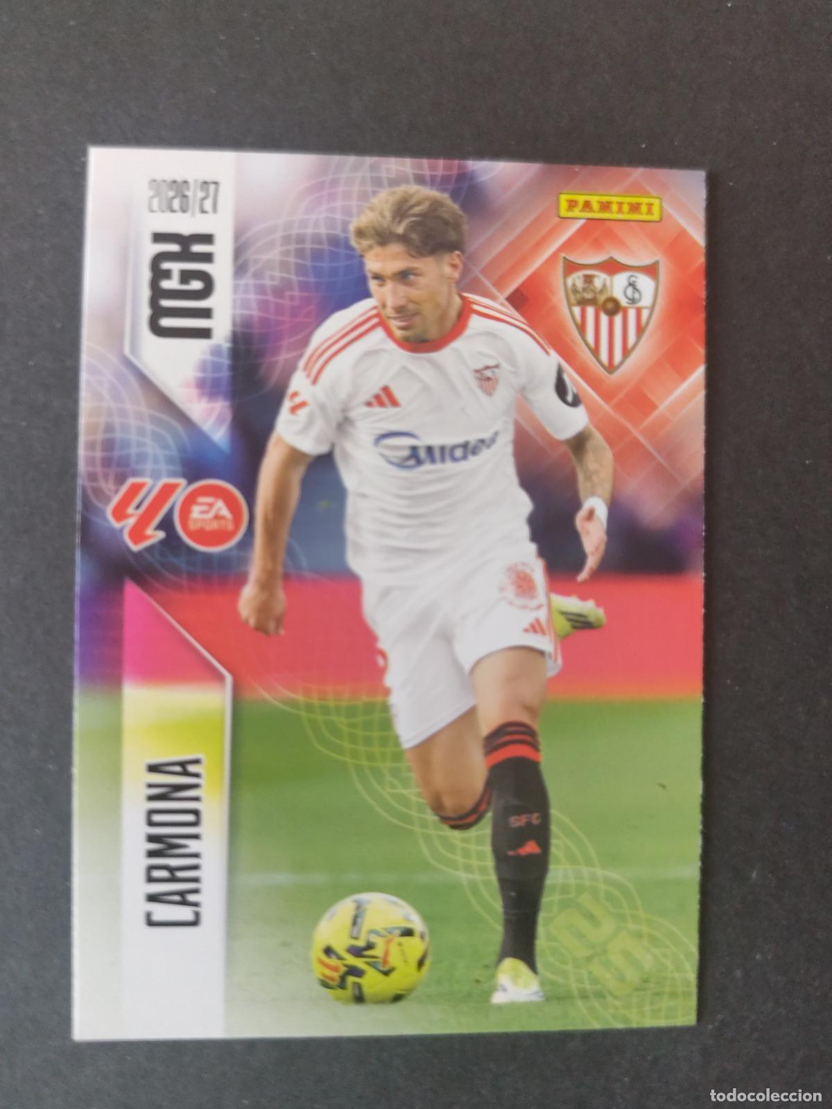 Cromos de Futebol: 328 CARMONA SEVILLA MEGACRACKS 2026 2027 26 27