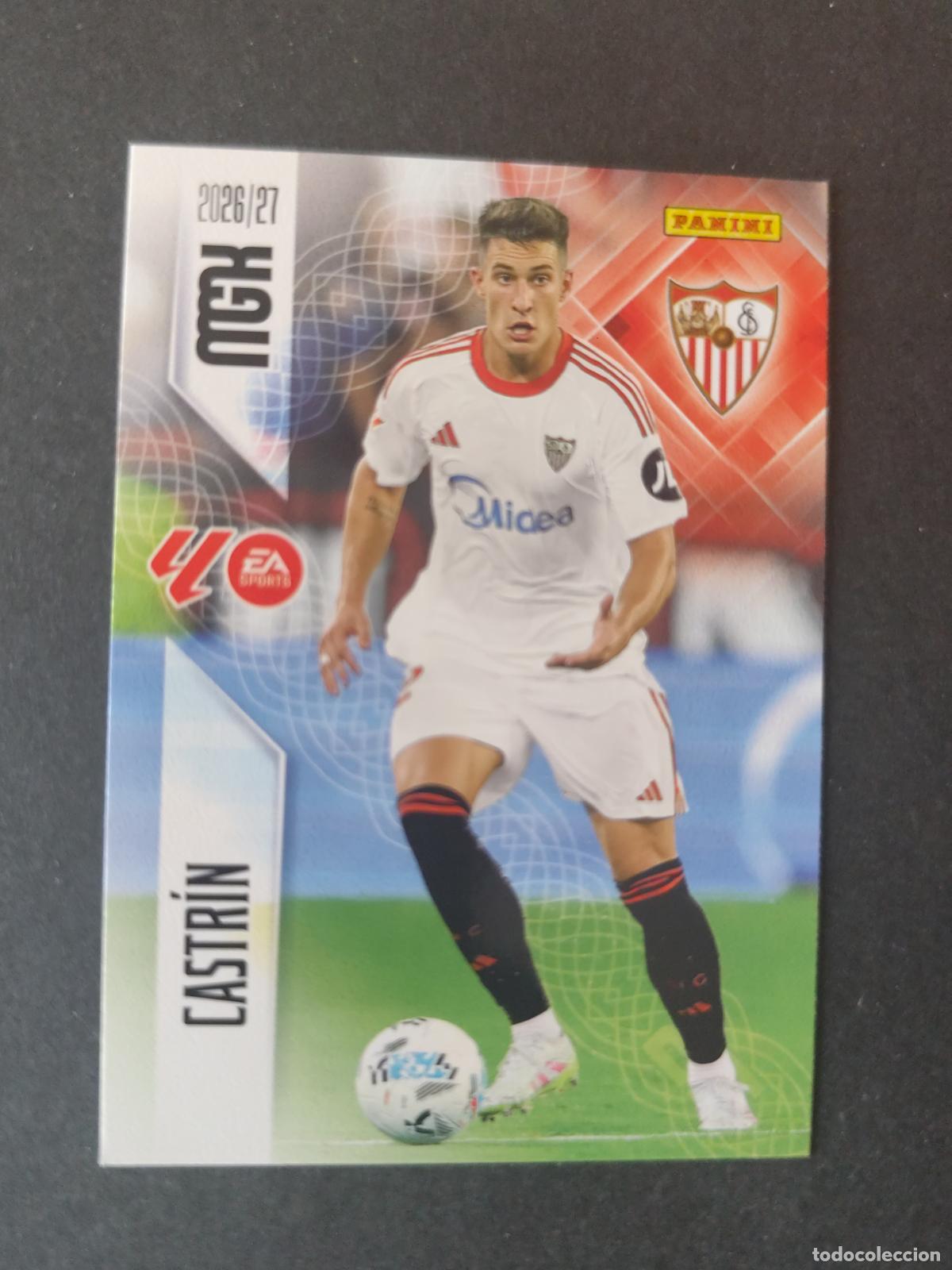 Cromos de Futebol: 332 CASTR&Iacute;N SEVILLA MEGACRACKS 2026 2027 26 27