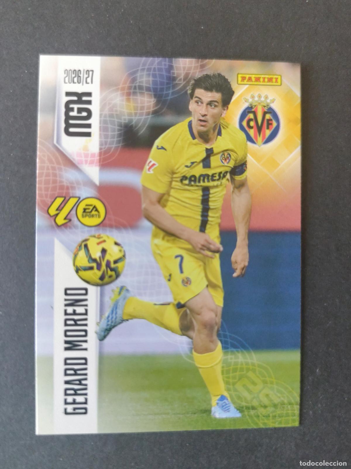 Cromos de Futebol: 378 GERARD MORENO VILLARREAL MEGACRACKS 2026 2027 26 27