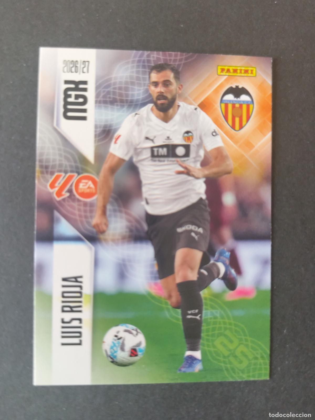Cromos de Futebol: 355 LUIS RIOJA VALENCIA MEGACRACKS 2026 2027 26 27