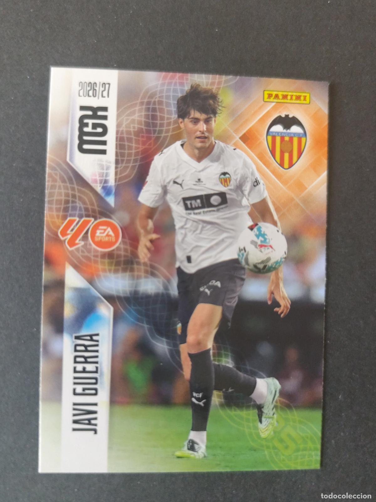 Cromos de Futebol: 354 JAVI GUERRA VALENCIA MEGACRACKS 2026 2027 26 27