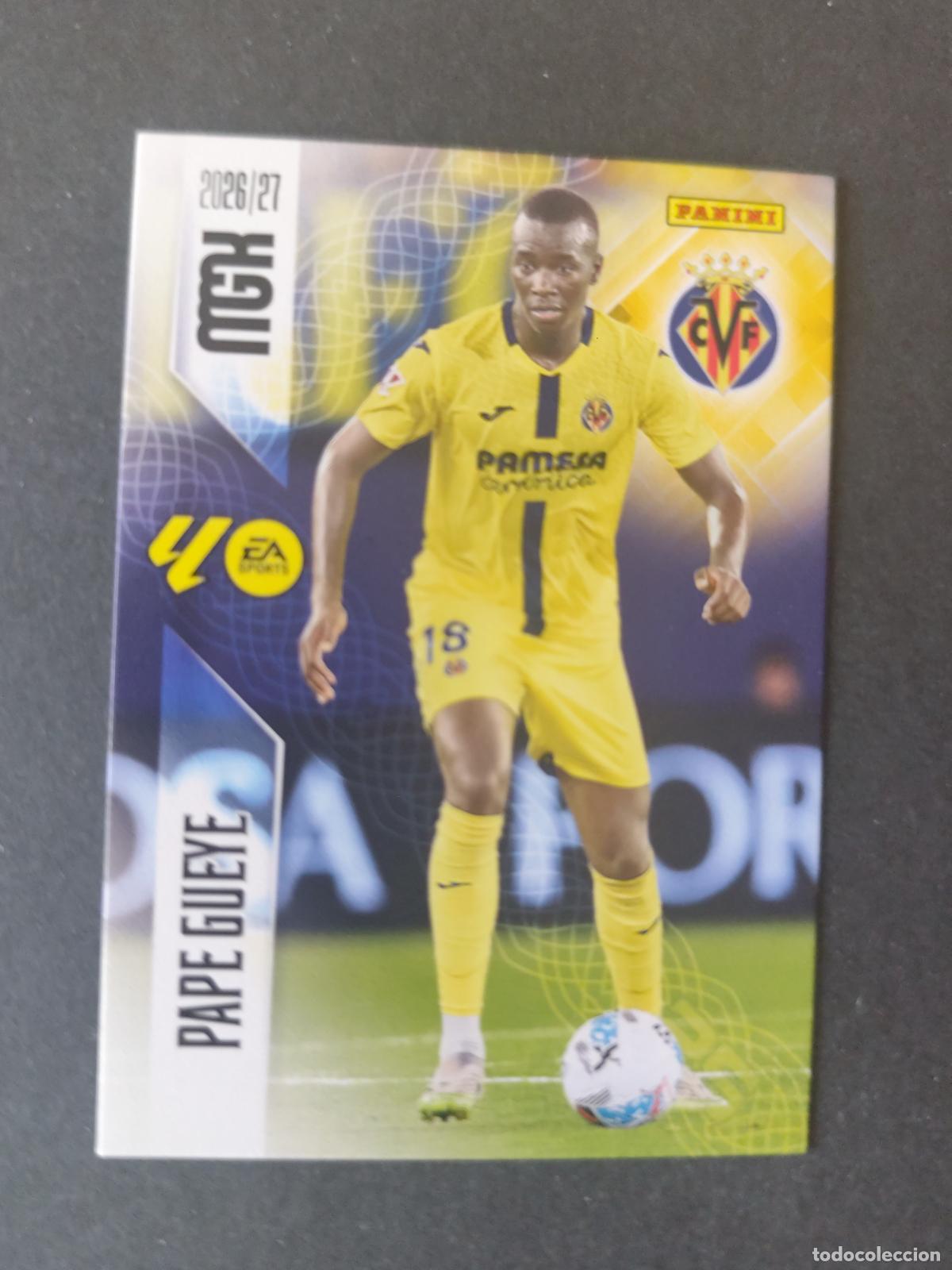 Cromos de Futebol: 372 PAPE GUEYE VILLARREAL MEGACRACKS 2026 2027 26 27