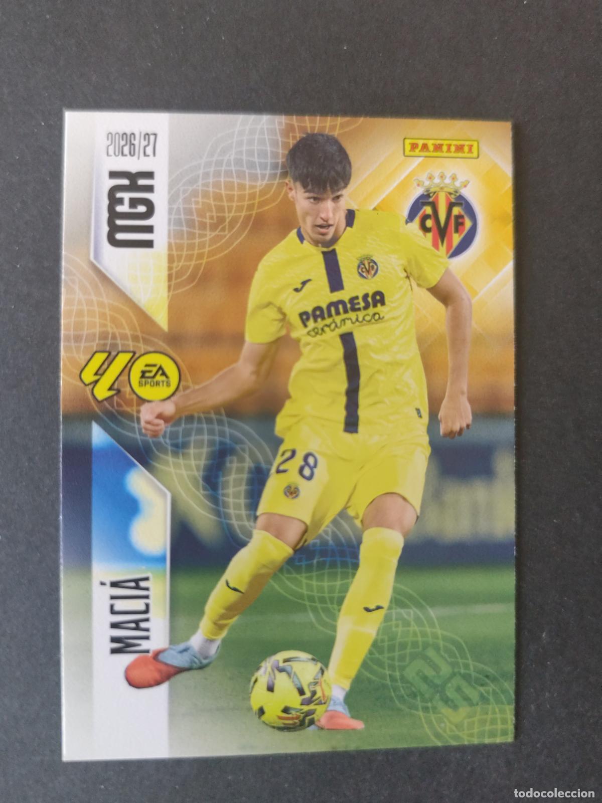 Cromos de Futebol: 371 MACI&Aacute; VILLARREAL MEGACRACKS 2026 2027 26 27