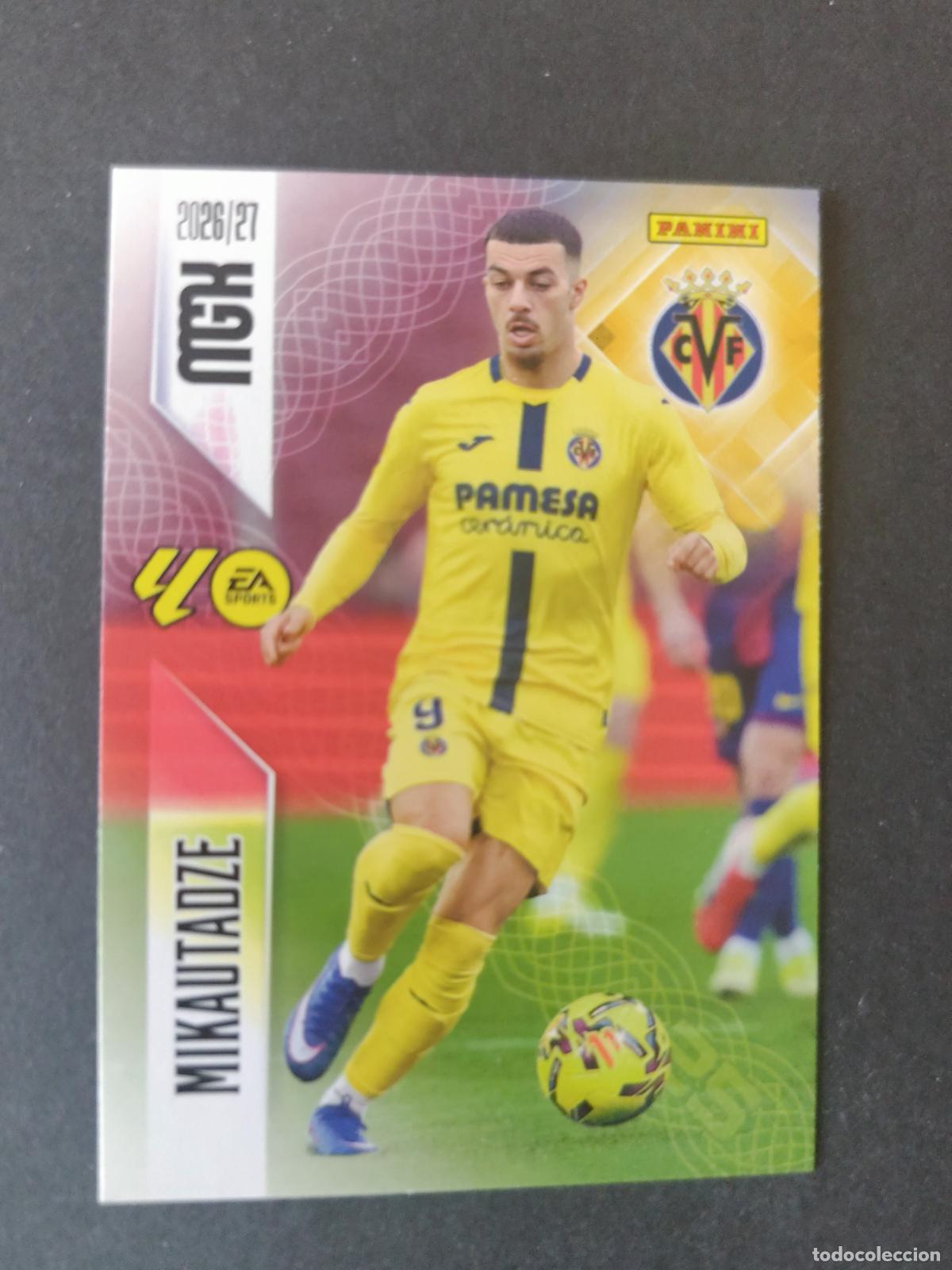 Cromos de Futebol: 376 MIKAUTADZE VILLARREAL MEGACRACKS 2026 2027 26 27
