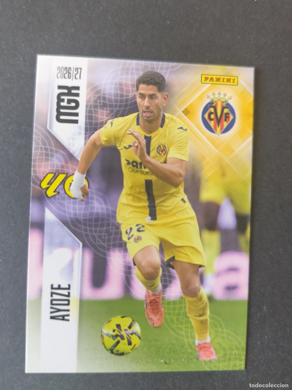 Cromos de Futebol: 377 AYOZE VILLARREAL MEGACRACKS 2026 2027 26 27