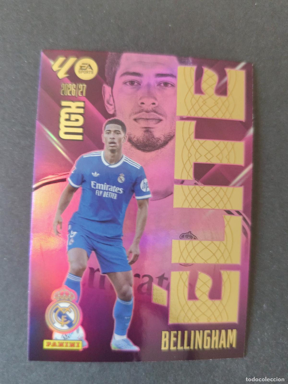 Cromos de Futebol: 2 BELLINGHAM REAL MADRID &Eacute;LITE MEGACRACKS 2026 2027 26 27