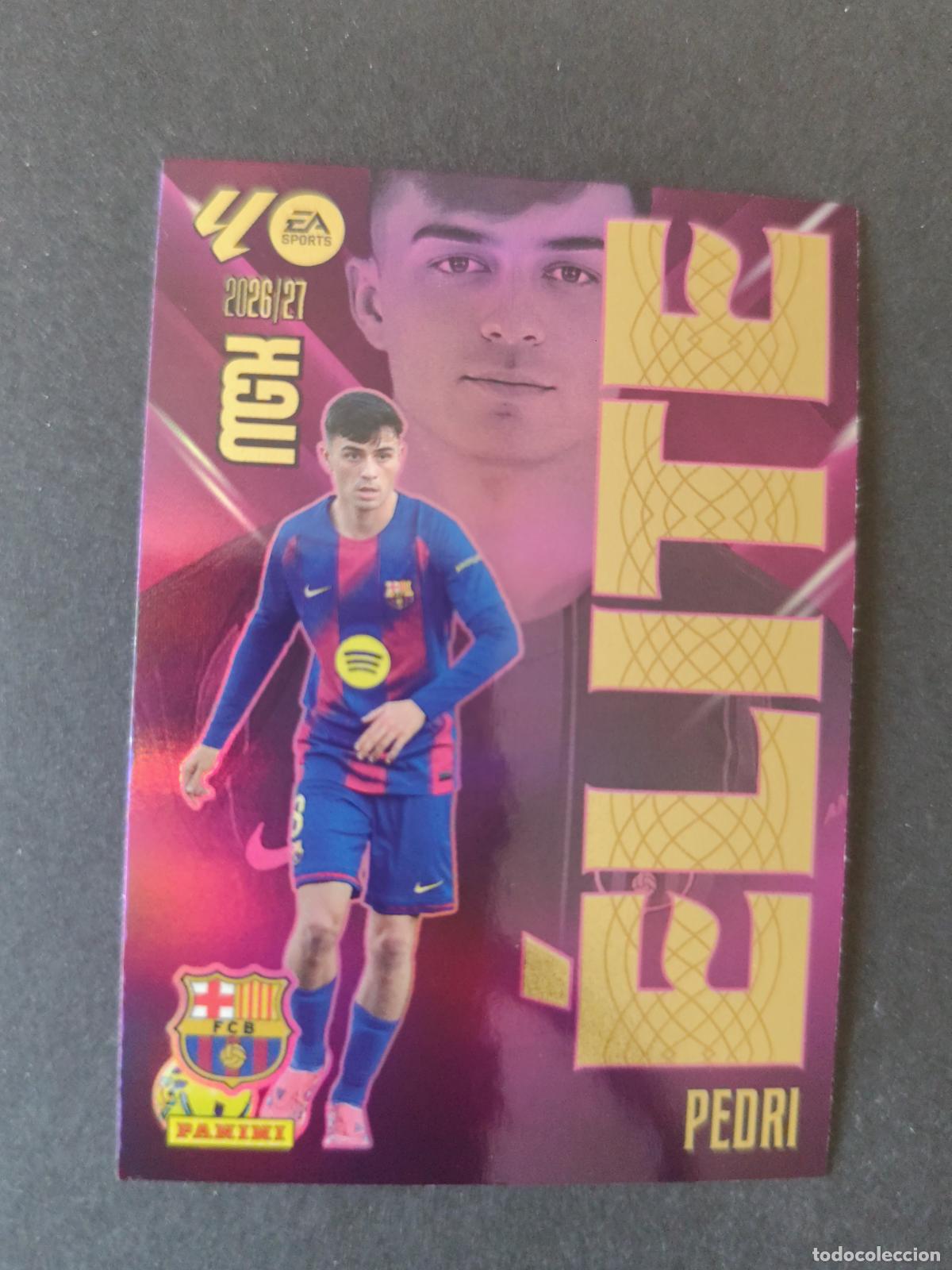 Cartes &agrave; collectionner de Football: 15 PEDRI BARCELONA &Eacute;LITE MEGACRACKS 2026 2027 26 27