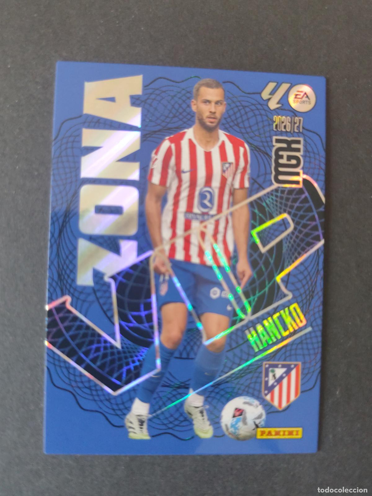 Cartes &agrave; collectionner de Football: 397 HANCKO ATL&Eacute;TICO MADRID ZONA VIP MEGACRACKS 2026 2027 26 27