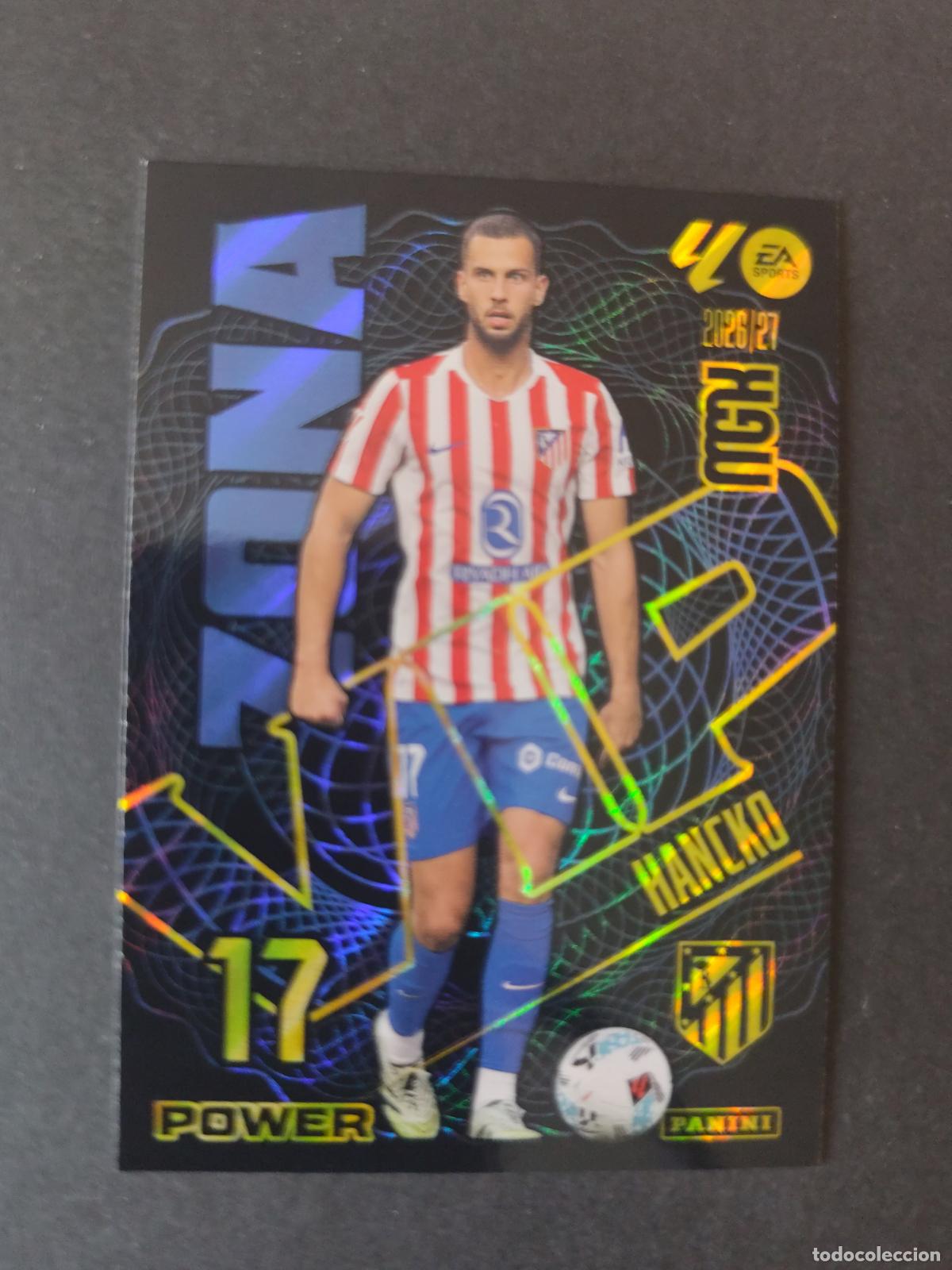 Cartes &agrave; collectionner de Football: P397 397P HANCKO ATL&Eacute;TICO MADRID ZONA VIP POWER PARALELA MEGACRACKS 2026 2027 26 27