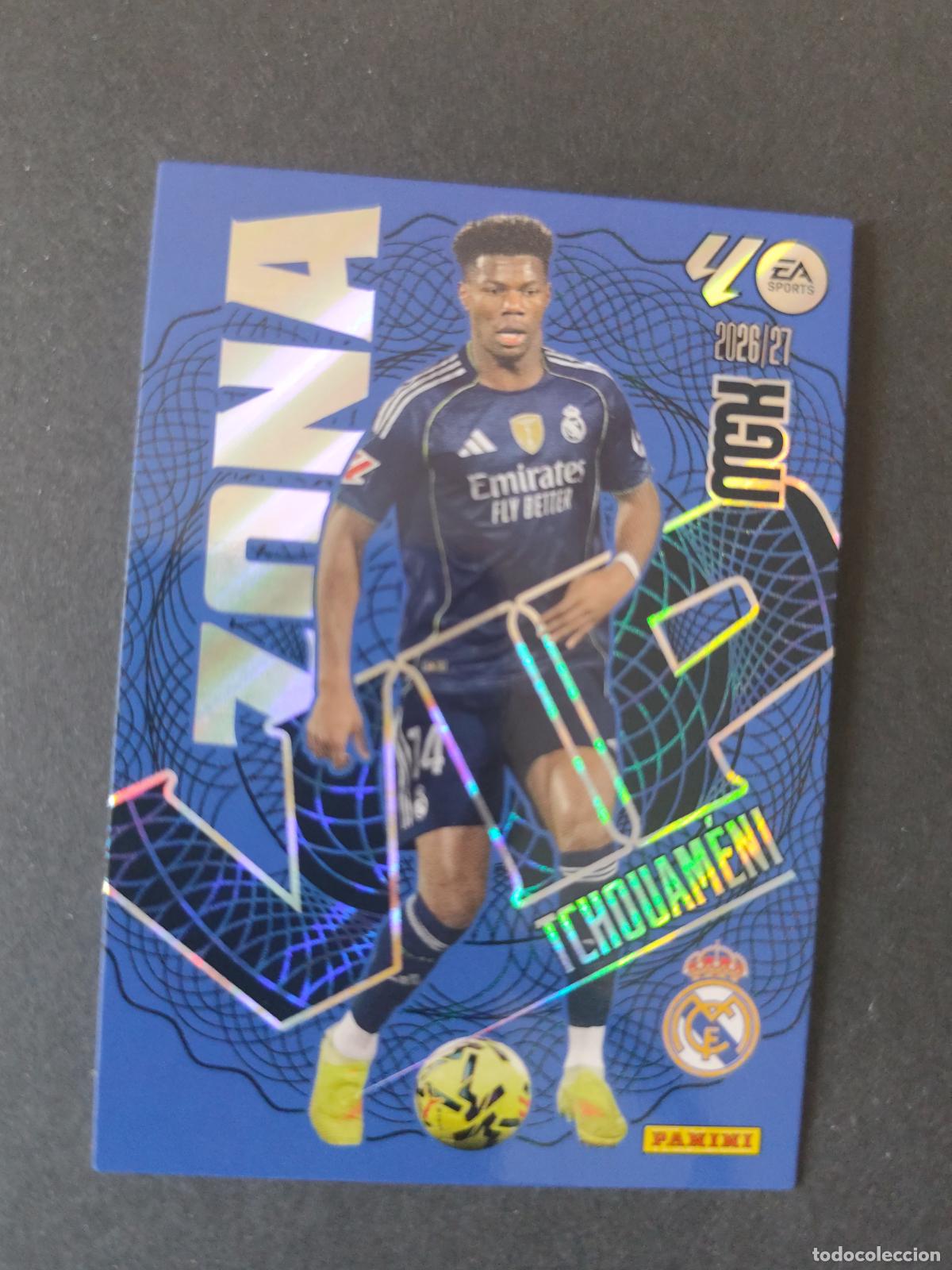Cromos de Futebol: 405 TCHOUAM&Eacute;NI REAL MADRID ZONA VIP MEGACRACKS 2026 2027 26 27