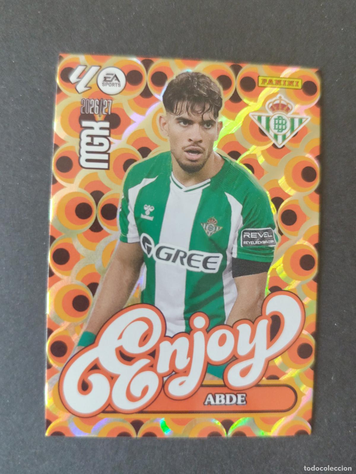 Cromos de Futebol: 379 ABDE BETIS ENJOY MEGACRACKS 2026 2027 26 27