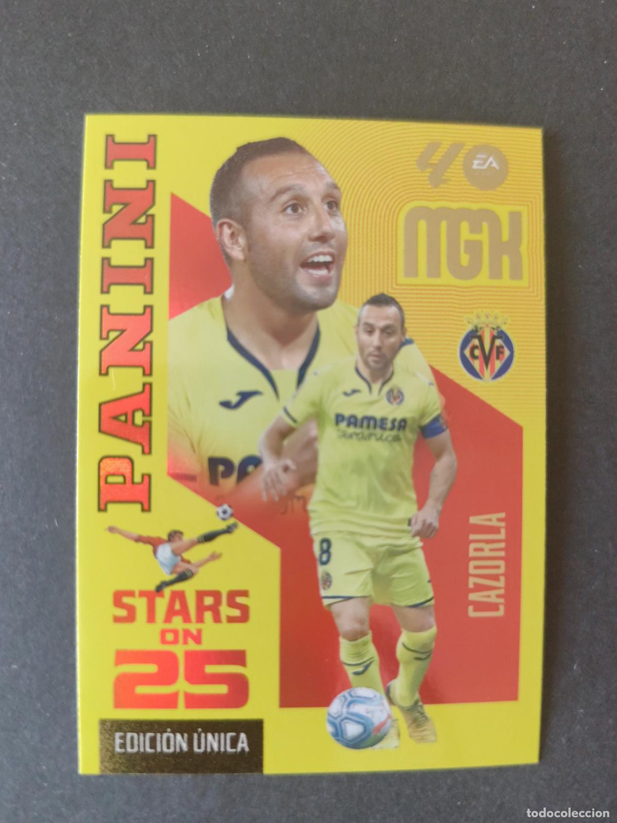 Cromos de Futebol: 438 CAZORLA VILLARREAL STARS ON 25 EDICI&Oacute;N &Uacute;NICA MEGACRACKS 2026 2027 26 27