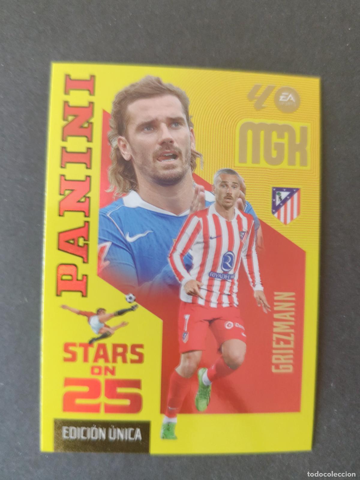 Cromos de Futebol: 443 GRIEZMANN ATL&Eacute;TICO MADRID STARS ON 25 EDICI&Oacute;N &Uacute;NICA MEGACRACKS 2026 2027 26 27
