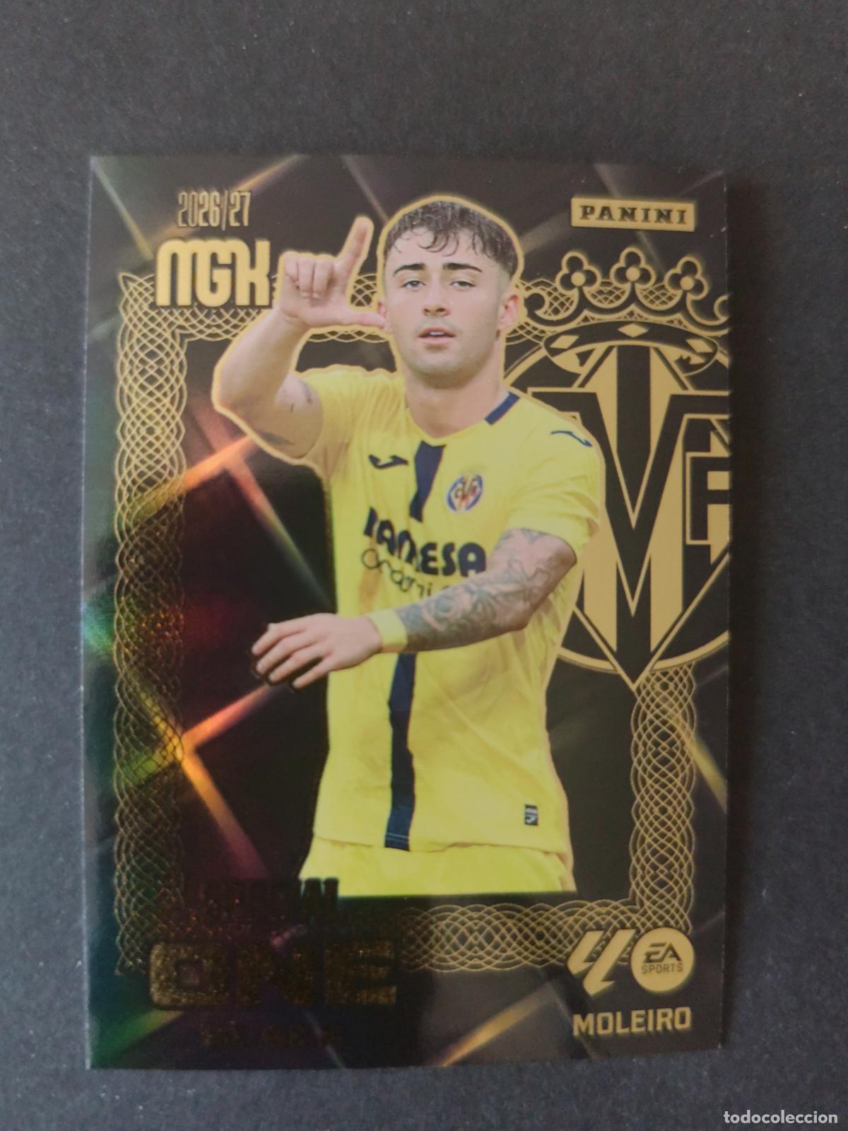 Cromos de Futebol: MOLEIRO VILLARREAL SPECIAL BLACK ONE MEGACRACKS 2026 2027 26 27