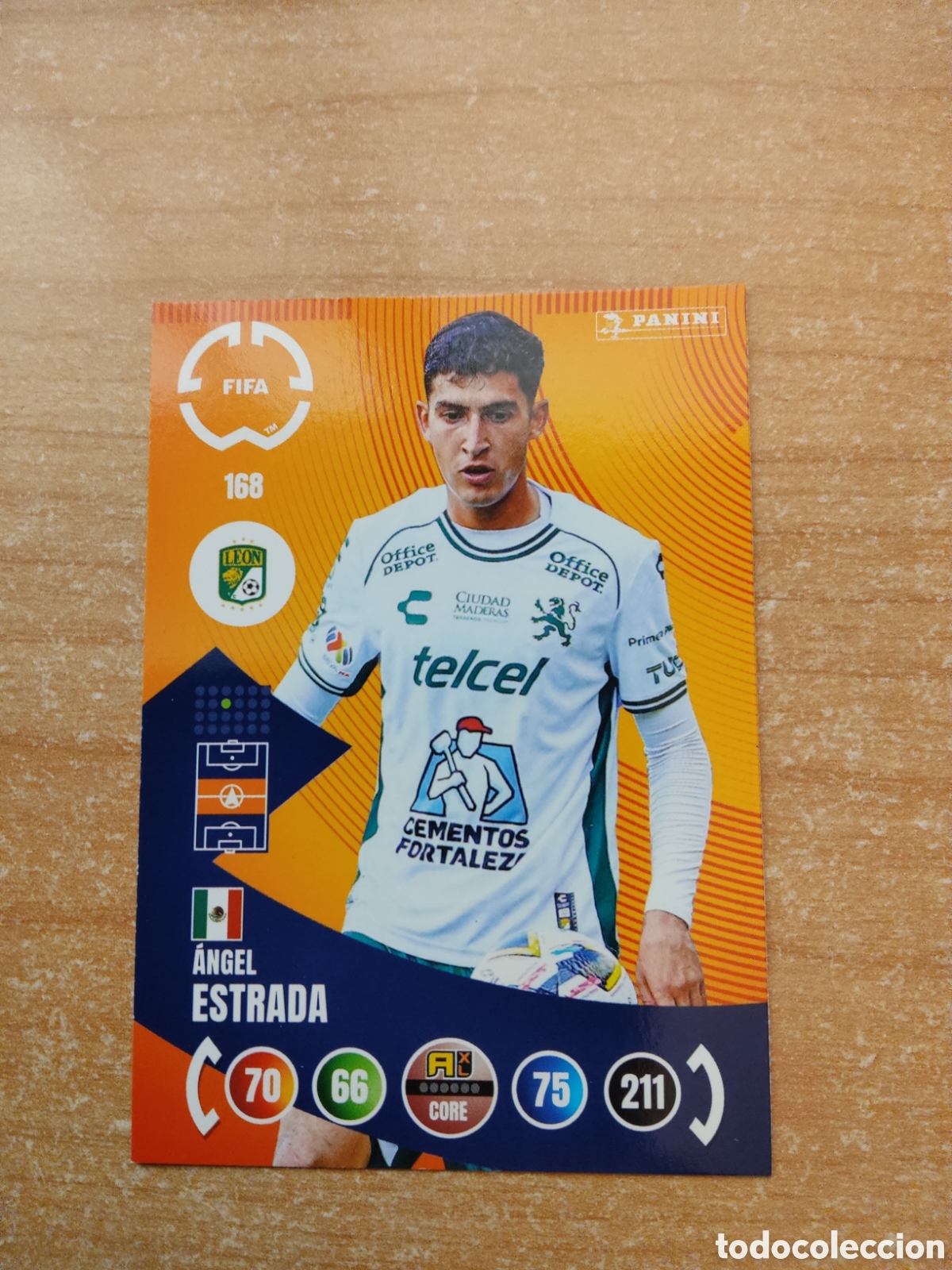 Cromos de Futebol: 168 ANGEL ESTRADA CLUB LEON MUNDIAL DE CLUBES ADRENALYN 2025