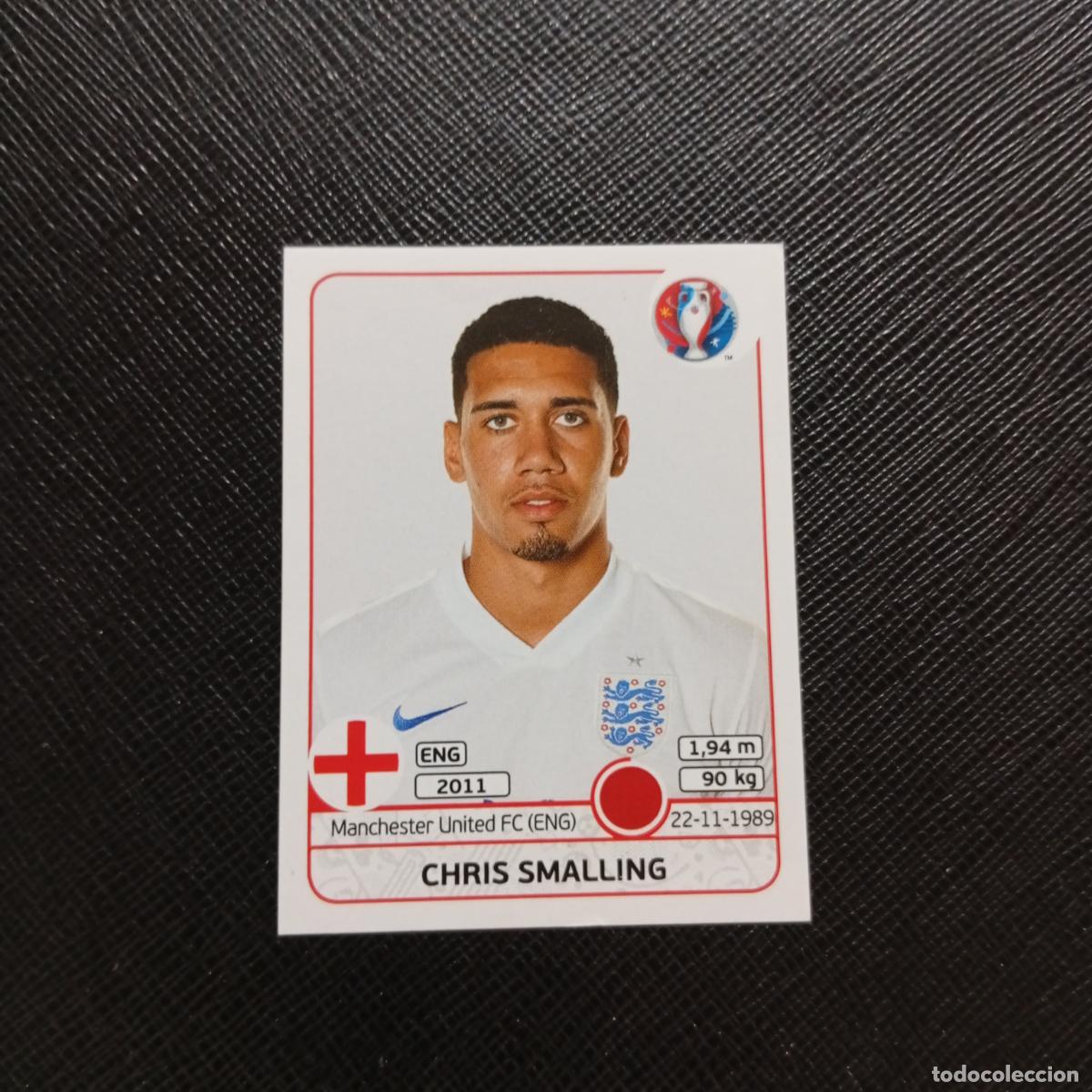 Cromos de Futebol: 131 CHRIS SMALLING INGLATERRA PANINI EURO EUROCOPA FRANCIA 2016 CROMO FUTBOL 16 - SIN PEGAR