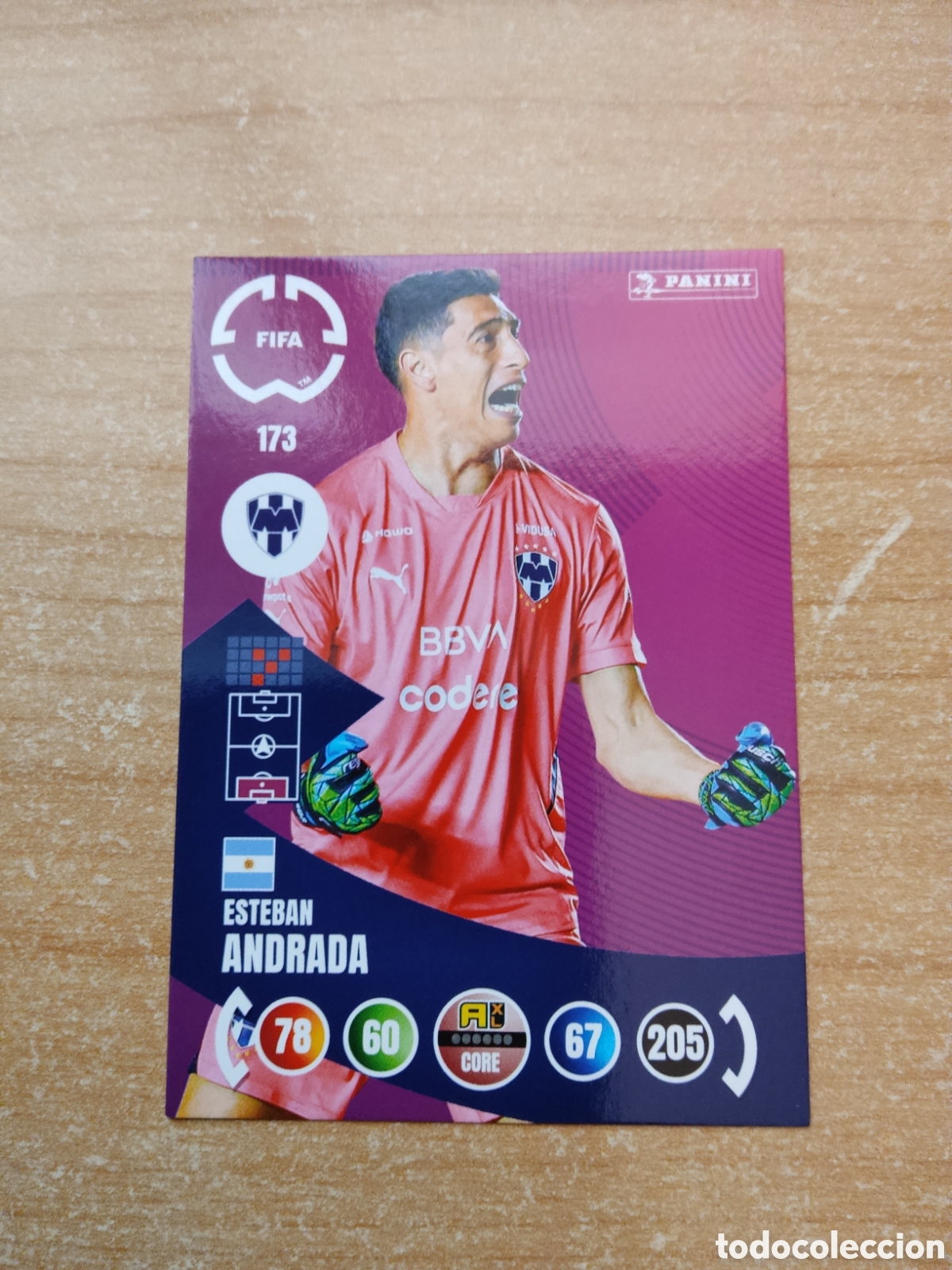 Cromos de Futebol: 173 ESTEBAN ANDRADA MONTERREY MUNDIAL DE CLUBES ADRENALYN 2025
