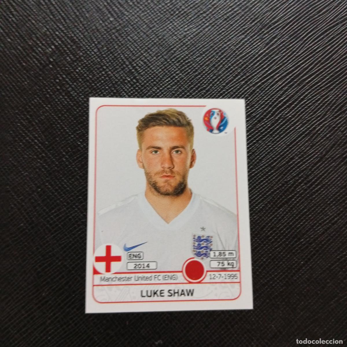 Football Stickers: 135 LUKE SHAW INGLATERRA PANINI EURO EUROCOPA FRANCIA 2016 CROMO FUTBOL 16 - SIN PEGAR .....