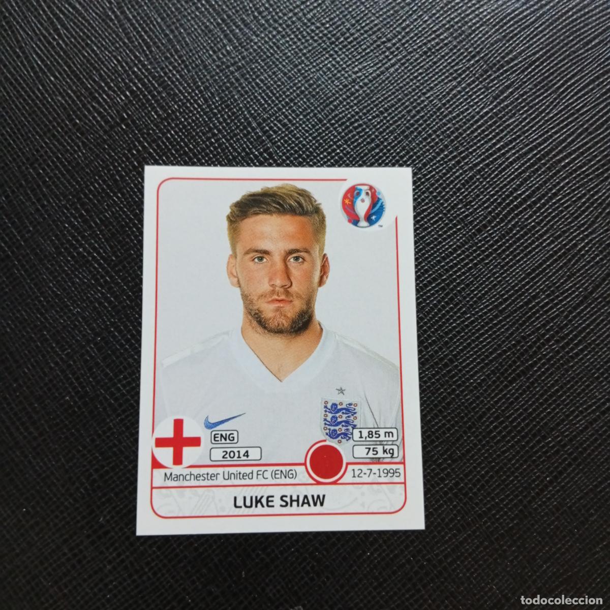 Football Stickers: 135 LUKE SHAW INGLATERRA PANINI EURO EUROCOPA FRANCIA 2016 CROMO FUTBOL 16 - SIN PEGAR .....