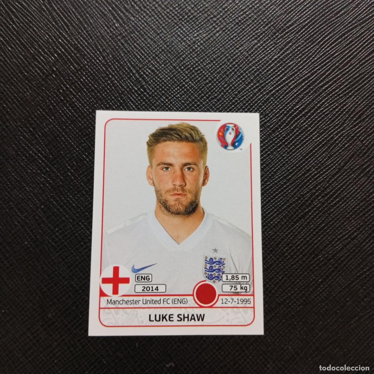 Football Stickers: 135 LUKE SHAW INGLATERRA PANINI EURO EUROCOPA FRANCIA 2016 CROMO FUTBOL 16 - SIN PEGAR ....