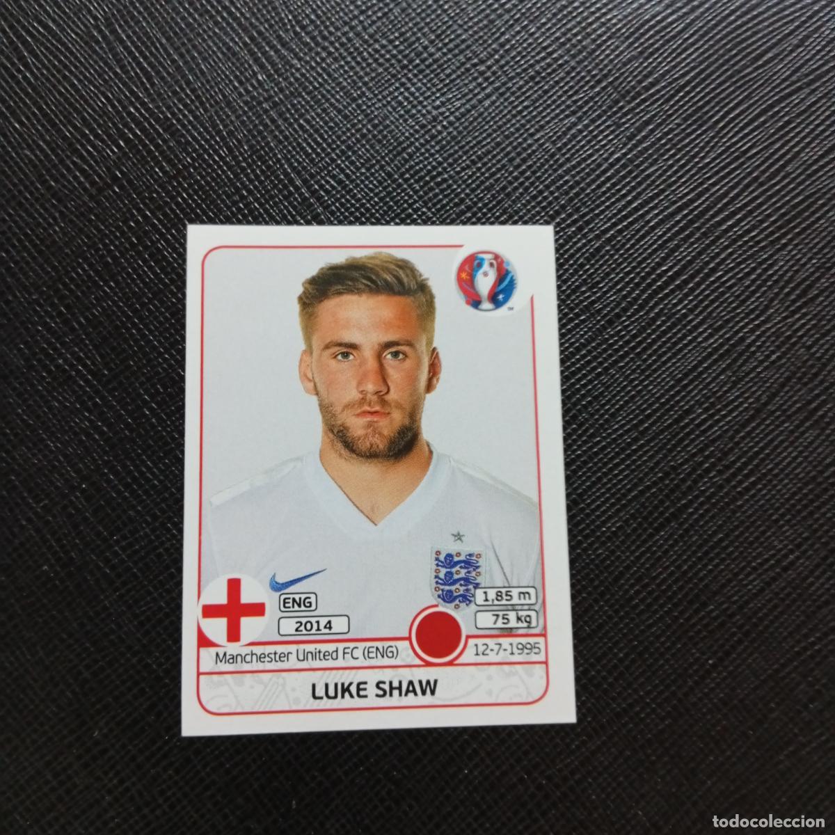 Football Stickers: 135 LUKE SHAW INGLATERRA PANINI EURO EUROCOPA FRANCIA 2016 CROMO FUTBOL 16 - SIN PEGAR ...