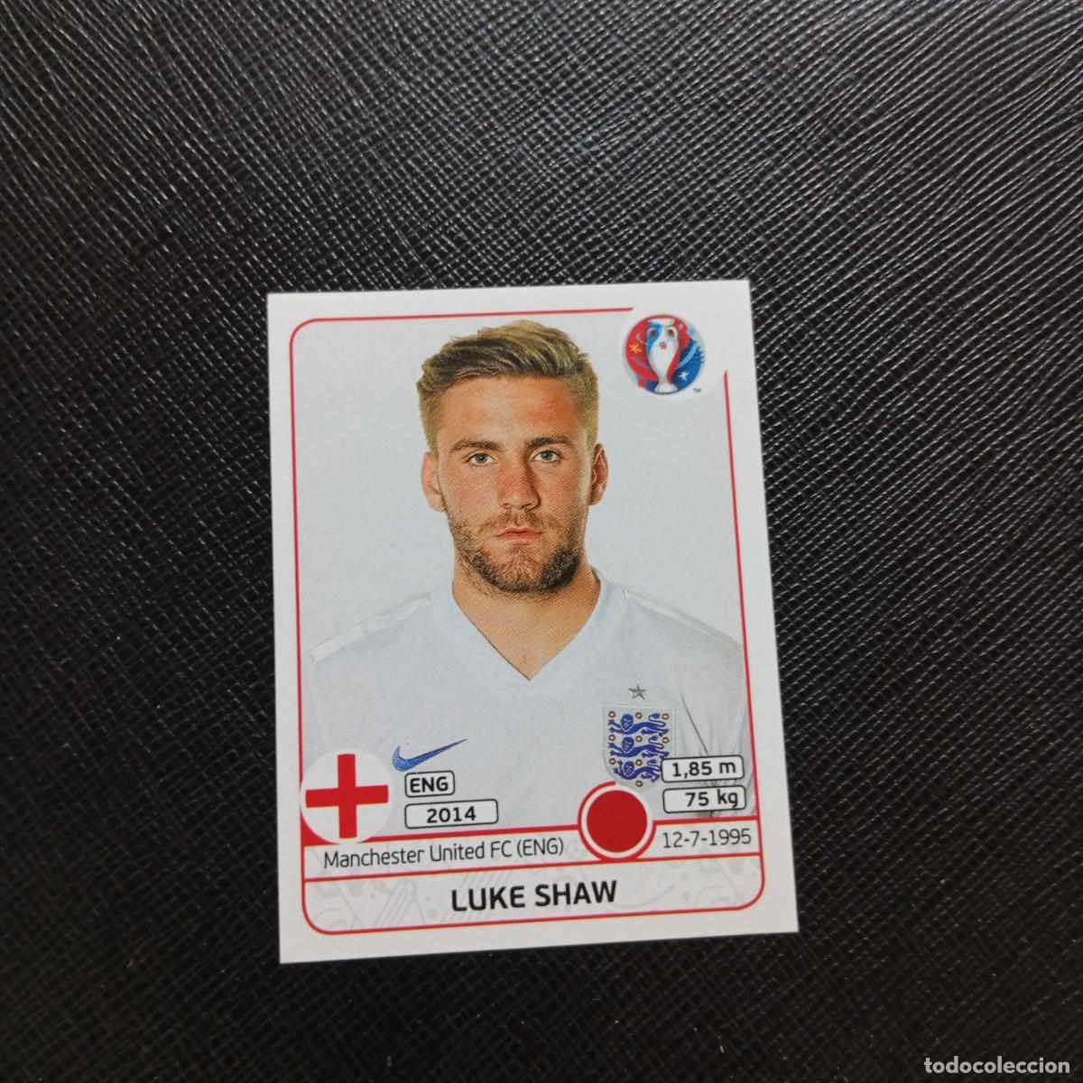 Football Stickers: 135 LUKE SHAW INGLATERRA PANINI EURO EUROCOPA FRANCIA 2016 CROMO FUTBOL 16 - SIN PEGAR .