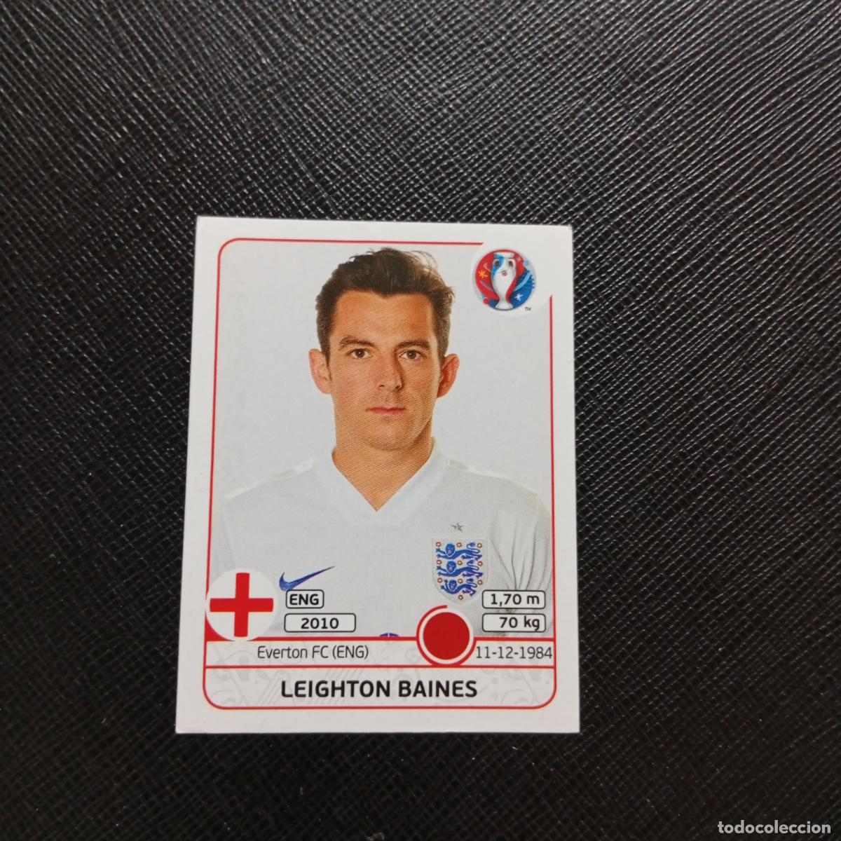 Figurine di Calcio: 136 LEIGHTON BAINES INGLATERRA PANINI EURO EUROCOPA FRANCIA 2016 CROMO FUTBOL 16 - SIN PEGAR ...