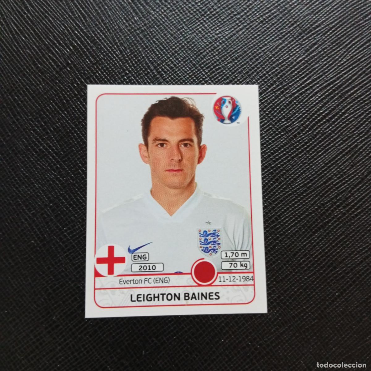 Figurine di Calcio: 136 LEIGHTON BAINES INGLATERRA PANINI EURO EUROCOPA FRANCIA 2016 CROMO FUTBOL 16 - SIN PEGAR ....