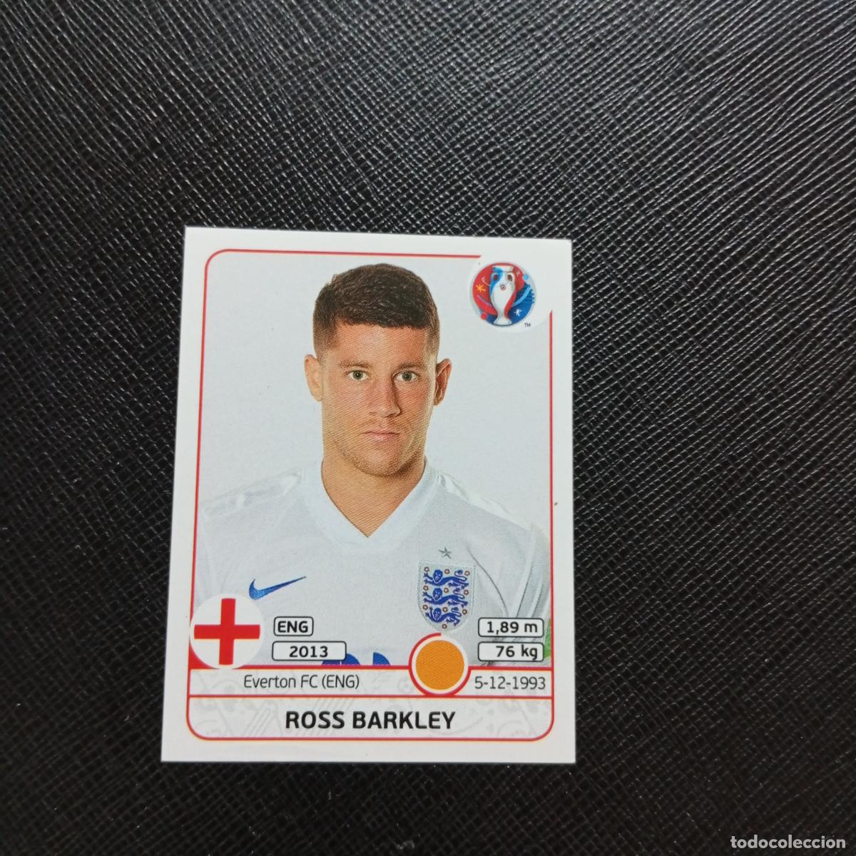 Cromos de f&uacute;tbol: 141 ROSS BARKLEY INGLATERRA PANINI EURO EUROCOPA FRANCIA 2016 CROMO FUTBOL 16 - SIN PEGAR