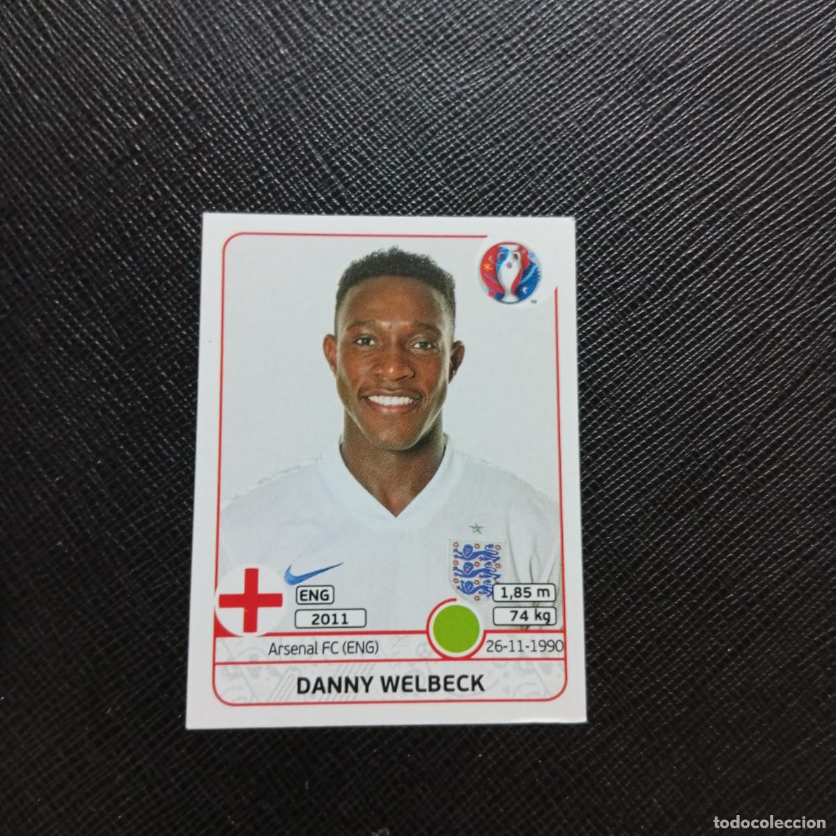 Cromos de f&uacute;tbol: 146 DANNY WELBECK INGLATERRA PANINI EURO EUROCOPA FRANCIA 2016 CROMO FUTBOL 16 - SIN PEGAR