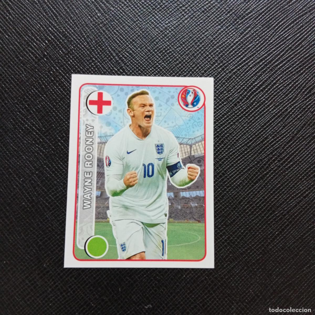 Cromos de f&uacute;tbol: 149 ROONEY INGLATERRA PANINI EURO EUROCOPA FRANCIA 2016 CROMO FUTBOL 16 - SIN PEGAR