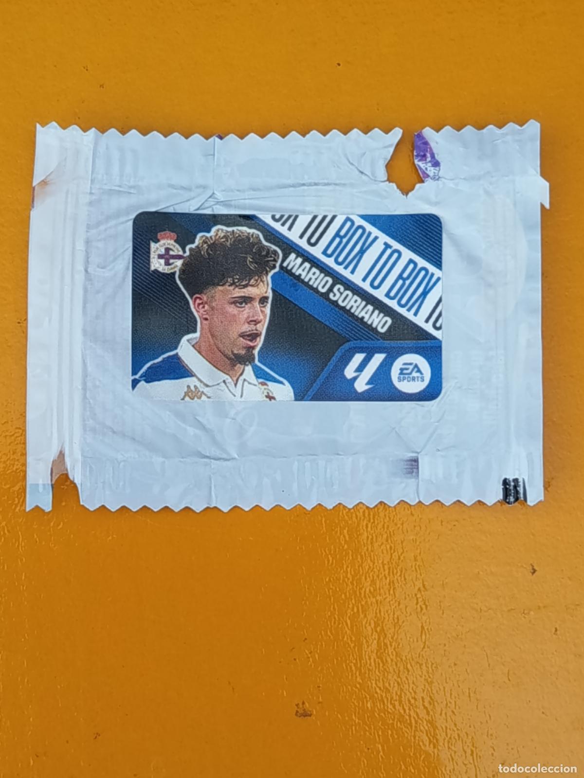 Cromos de f&uacute;tbol: MARIO SORIANO. BOX TO BOX. DEPORTIVO LA CORU&Ntilde;A. CHICLE LIGA ESTE 2026-27. PANINI