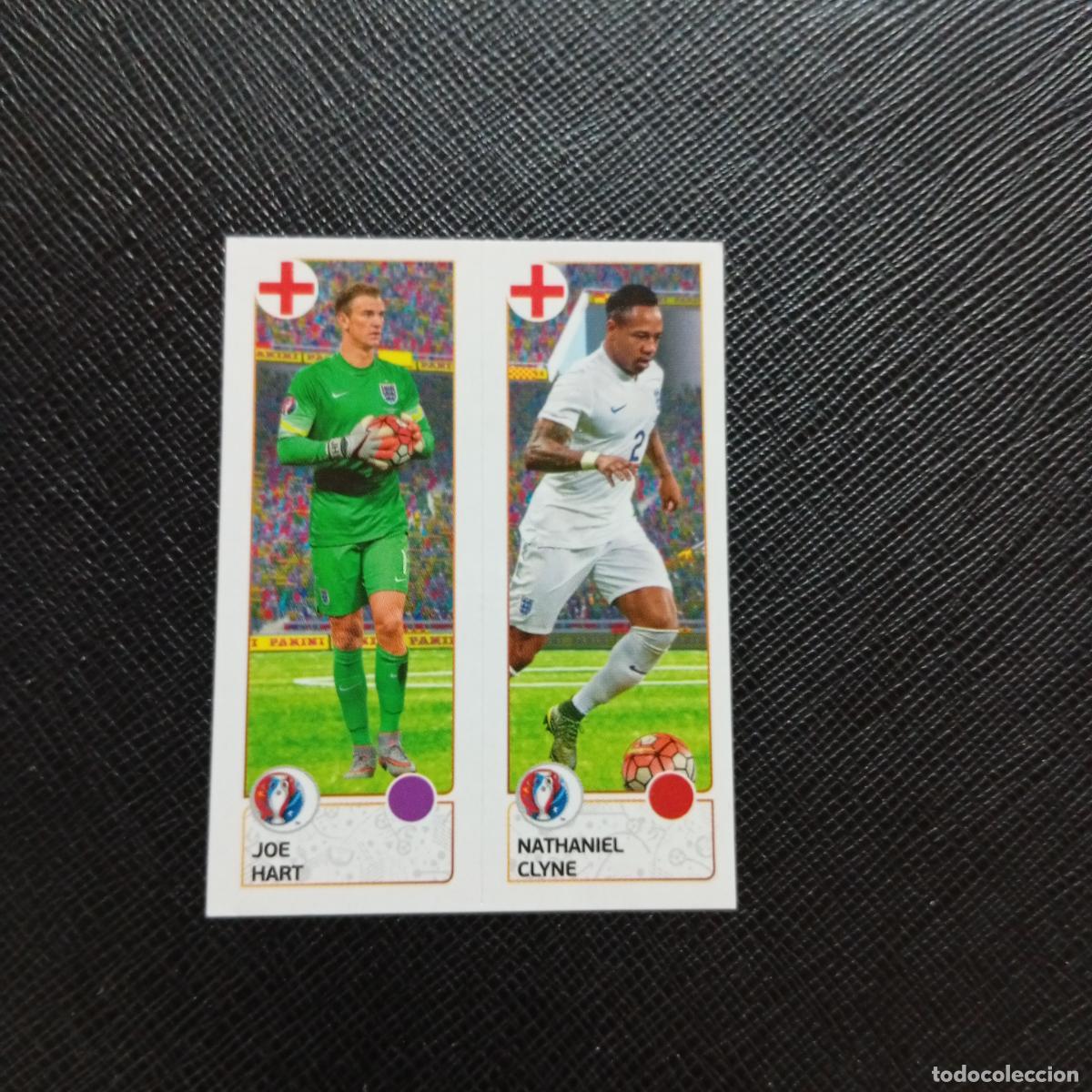 Cromos de f&uacute;tbol: 150 JOE HART CLYNE INGLATERRA PANINI EURO EUROCOPA FRANCIA 2016 CROMO FUTBOL 16 - SIN PEGAR