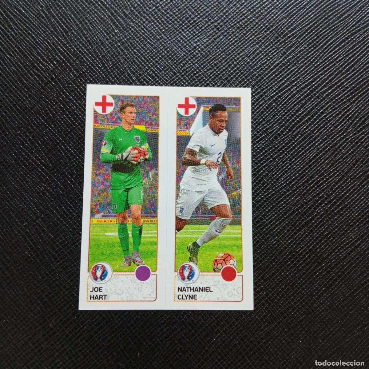 Cromos de f&uacute;tbol: 150 JOE HART CLYNE INGLATERRA PANINI EURO EUROCOPA FRANCIA 2016 CROMO FUTBOL 16 - SIN PEGAR