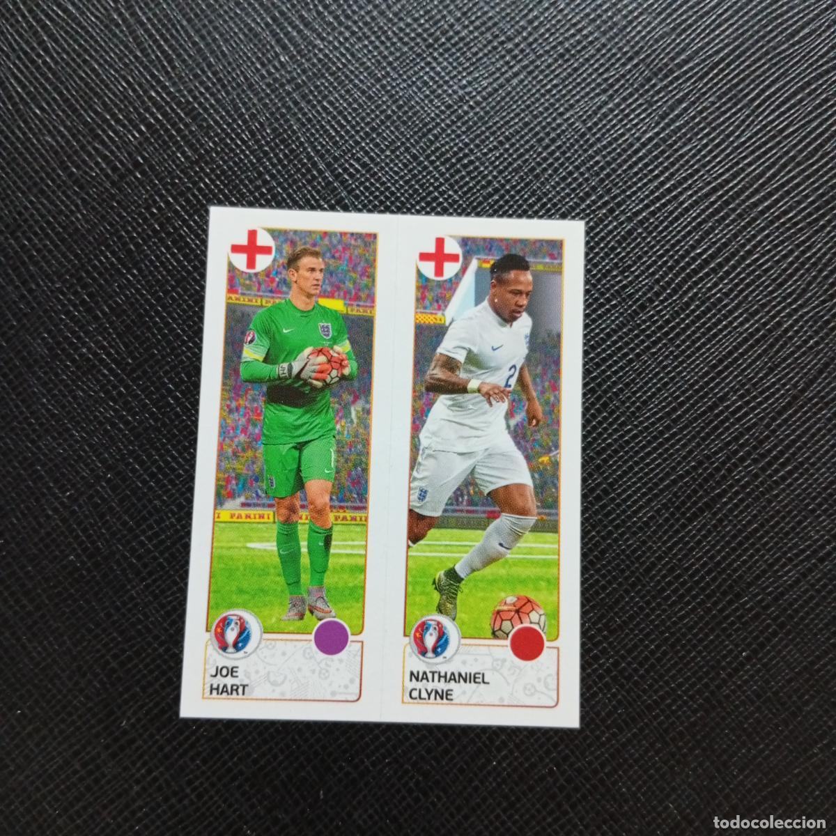 Cromos de f&uacute;tbol: 150 JOE HART CLYNE INGLATERRA PANINI EURO EUROCOPA FRANCIA 2016 CROMO FUTBOL 16 - SIN PEGAR