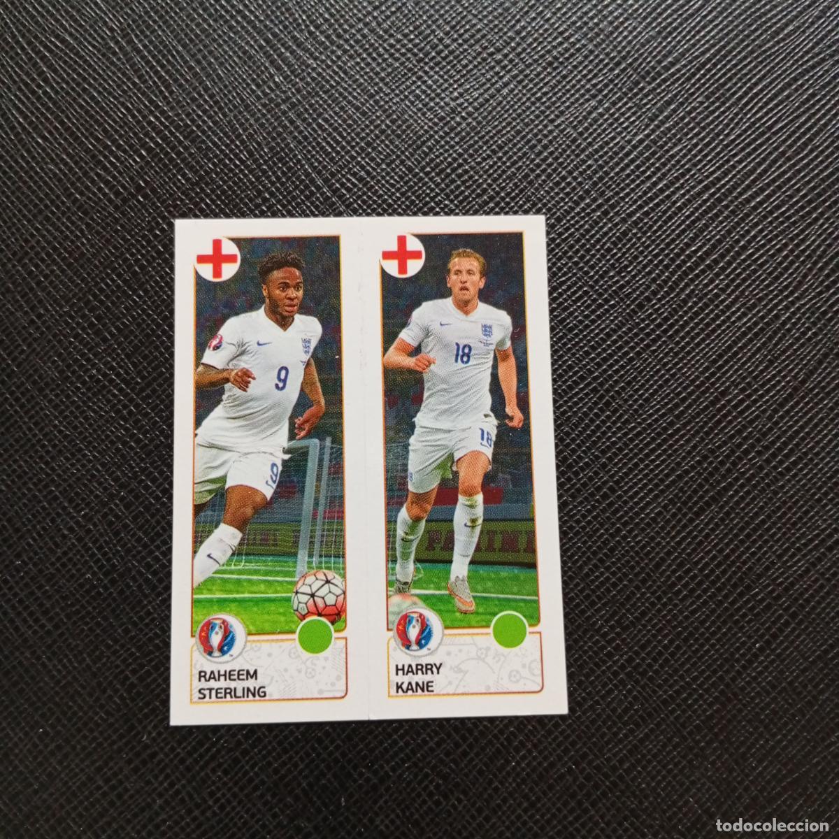 Cromos de f&uacute;tbol: 154 STERLING HARRY KANE INGLATERRA PANINI EURO EUROCOPA FRANCIA 2016 CROMO FUTBOL 16 - SIN PEGAR