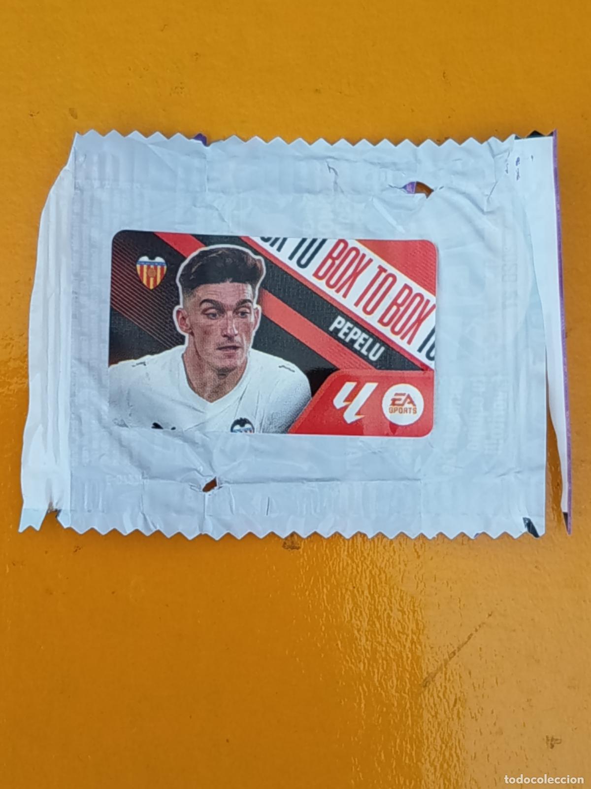 Cromos de f&uacute;tbol: PEPELU. BOX TO BOX. VALENCIA C.F. CHICLE LIGA ESTE 2026-27. PANINI
