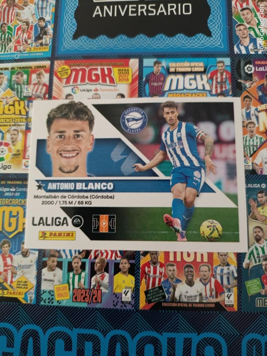 Fu&szlig;ball-Sticker: CROMO LIGA ESTE 2026/2027 ALAV&Eacute;S BLANCO 12
