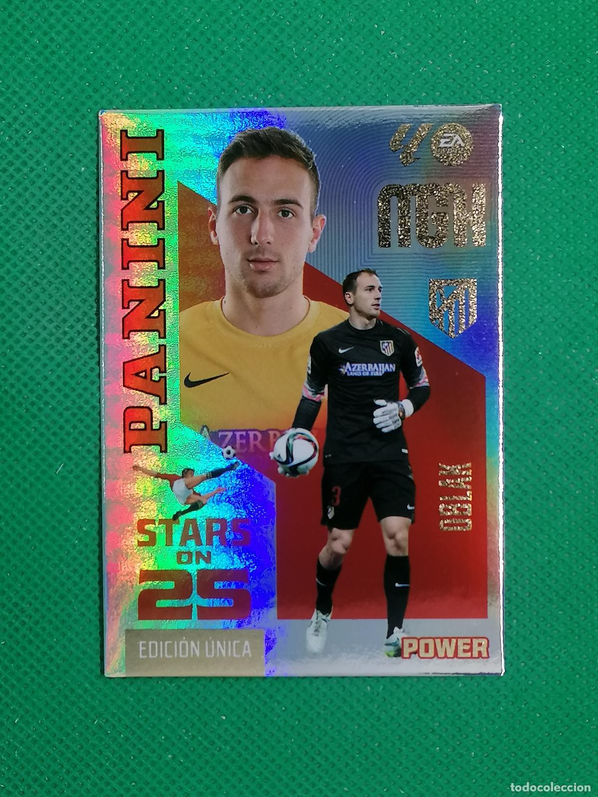Cromos de f&uacute;tbol: P447 P 447 OBLAK ATLETICO DE MADRID STARS ON 25 EDICION POWER ⚽ MEGACRACKS LIGA 2026 2027 26 27 ⚽